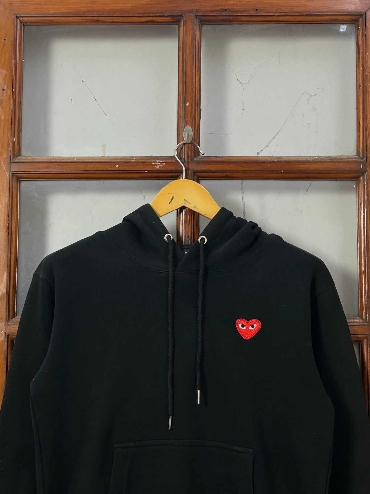 PLAY CHEST LOGO HOODIE ( F6186 )
