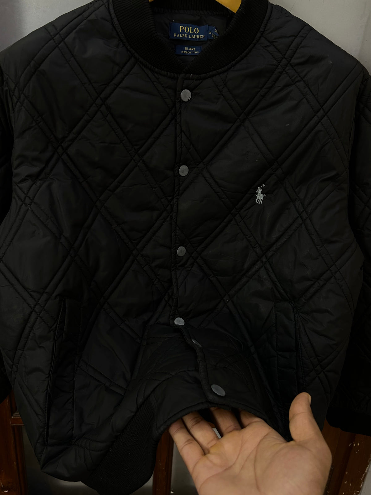 POLO RL BKACK PUFFER ( D6867 )
