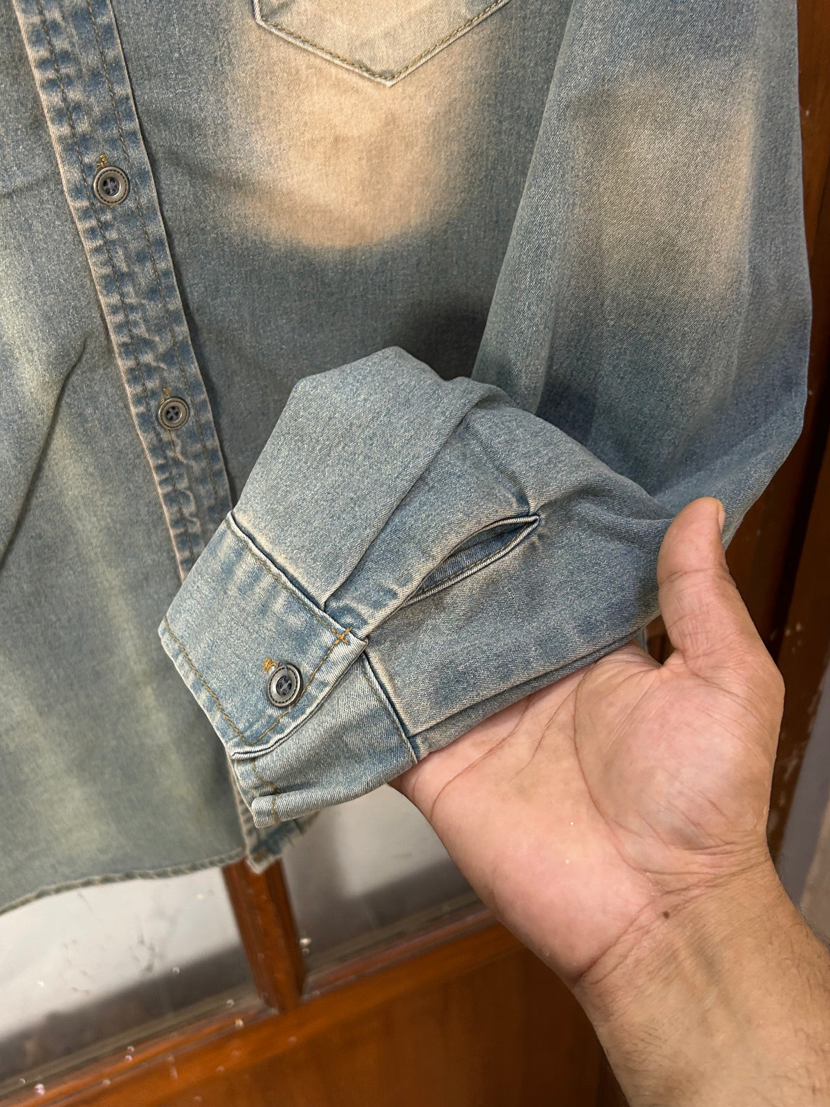 VINTAGE DENIM SHIRT ( F5919 )