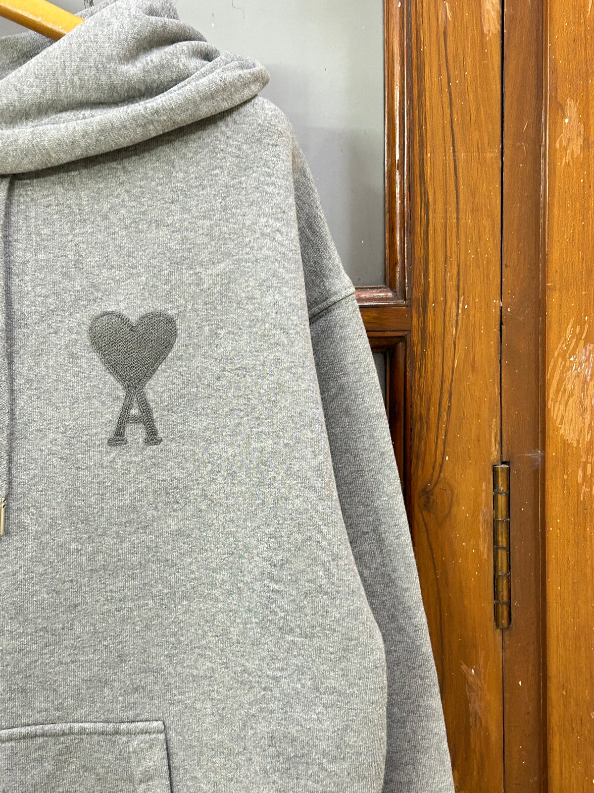 AMI GREY HOODIE ( 4726 )