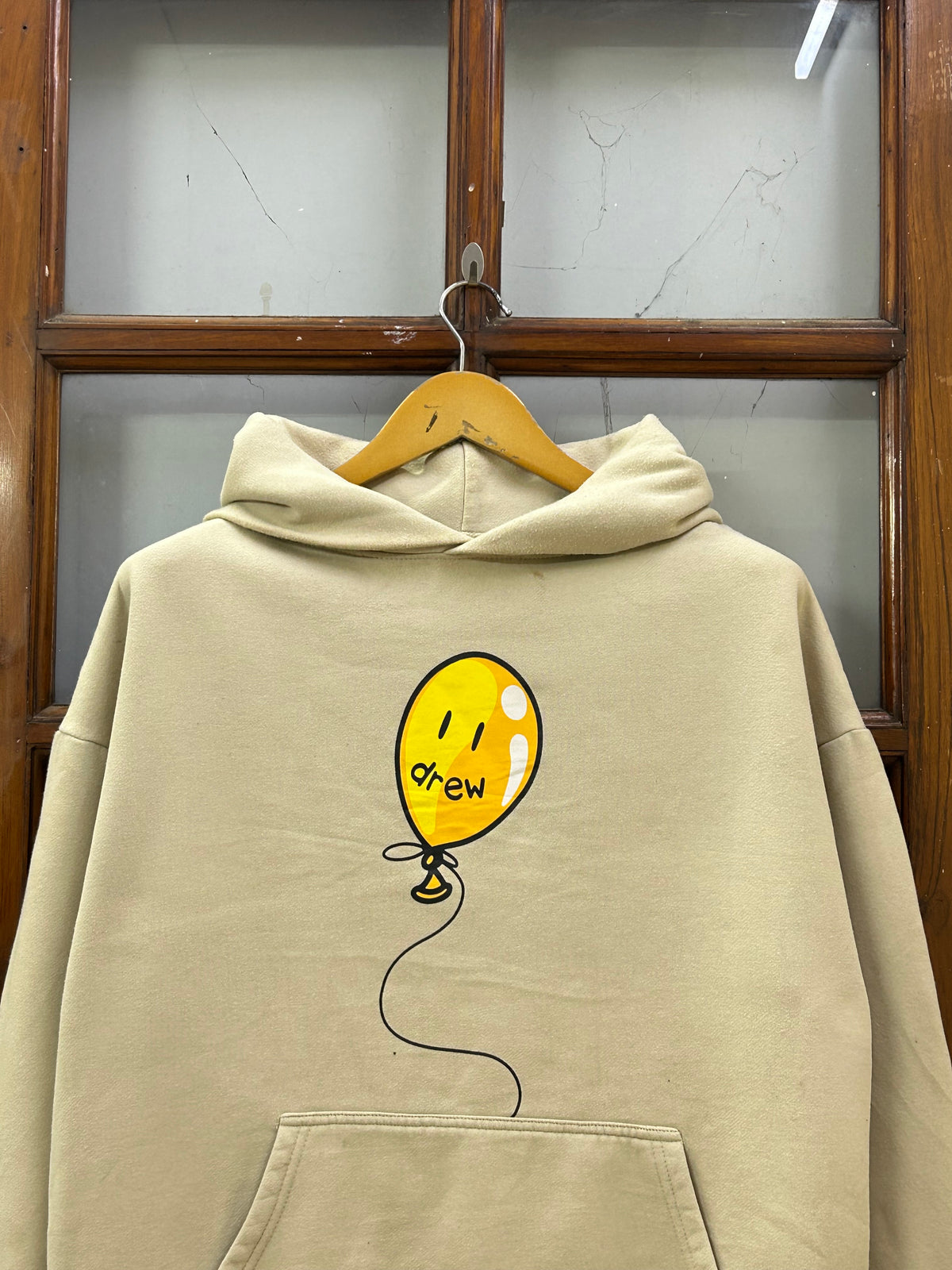 DREW BEIGE HOODIE ( F4838 )