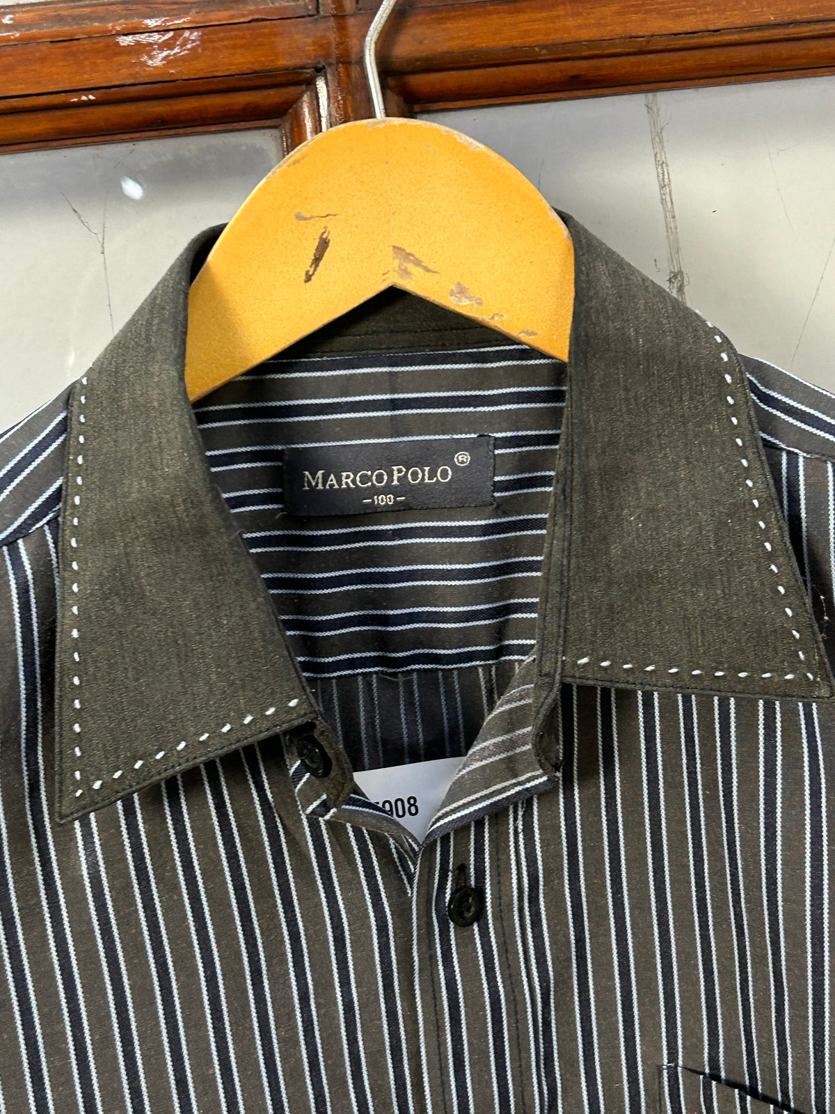 MARCO POLO STRIPED SHIRT ( F5908 )