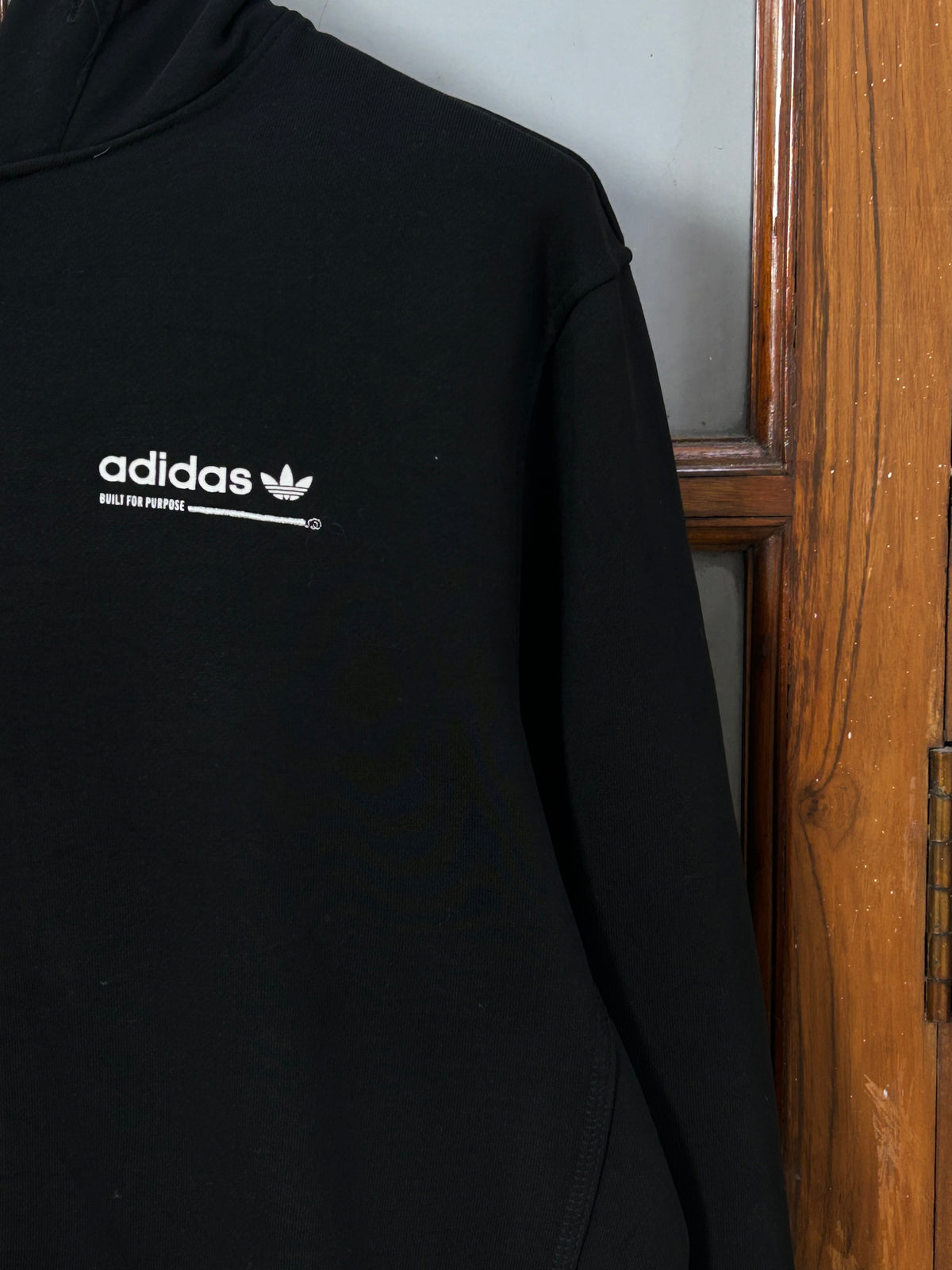 ADIDAS CHEST NAMED BLACK ZIPPER (F6191)