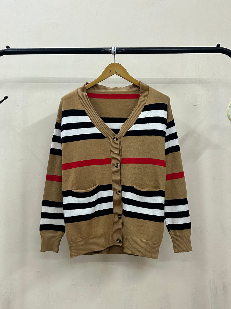 BURBERRY CARDIGAN ( M5015 )