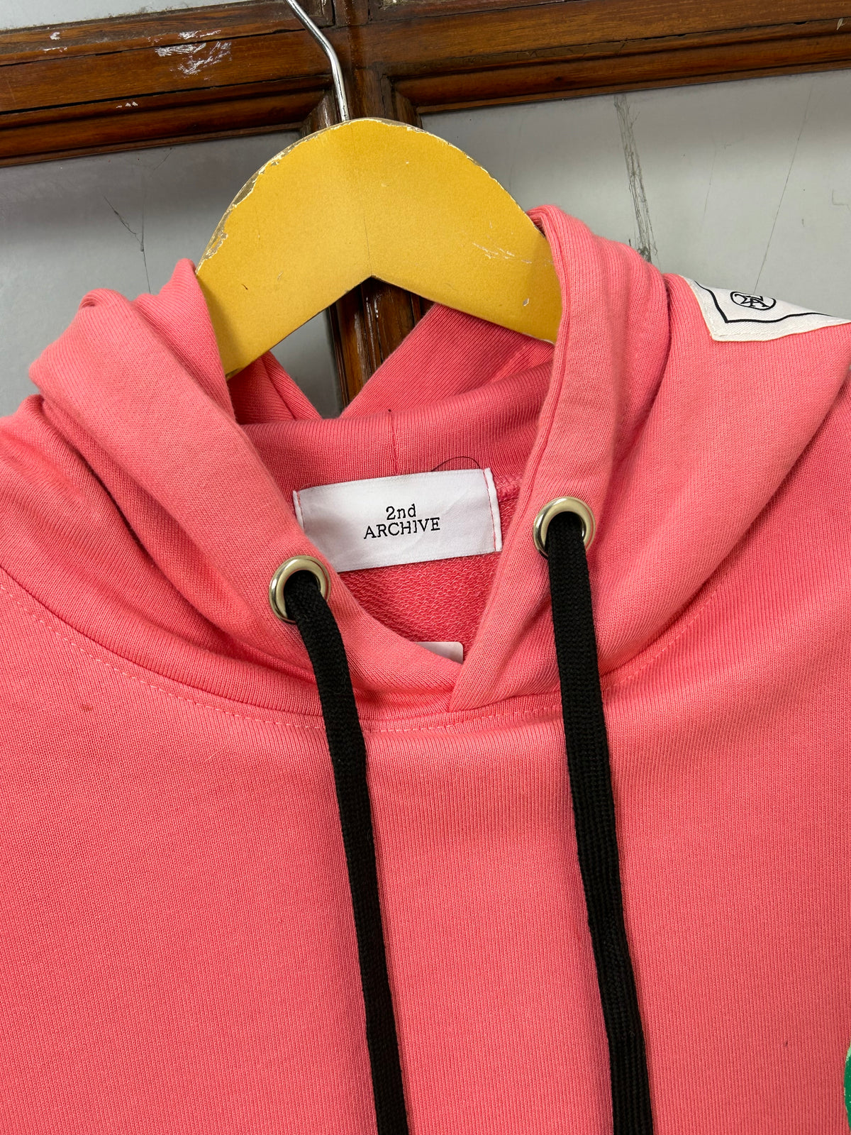 2ND ARCHIVE PINK HOODIE ( F5335 )