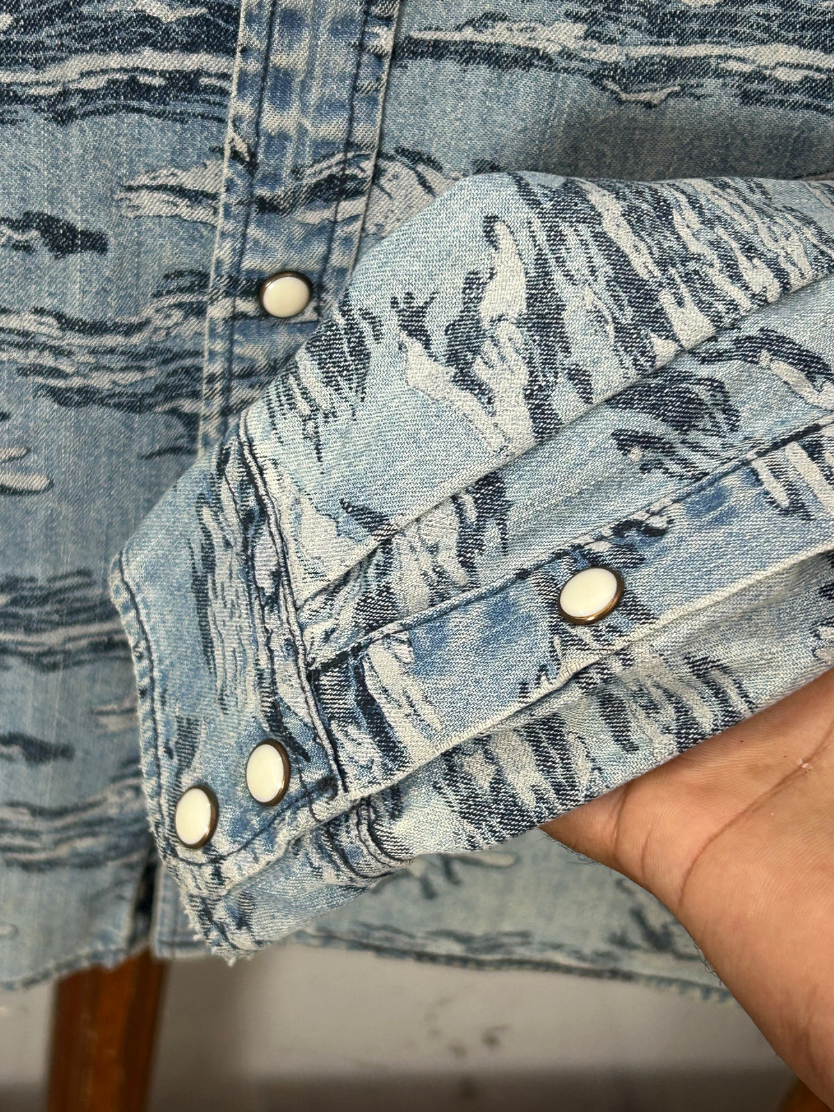 CAMOUFLAGE PRINT SHIRT ( F5585 )
