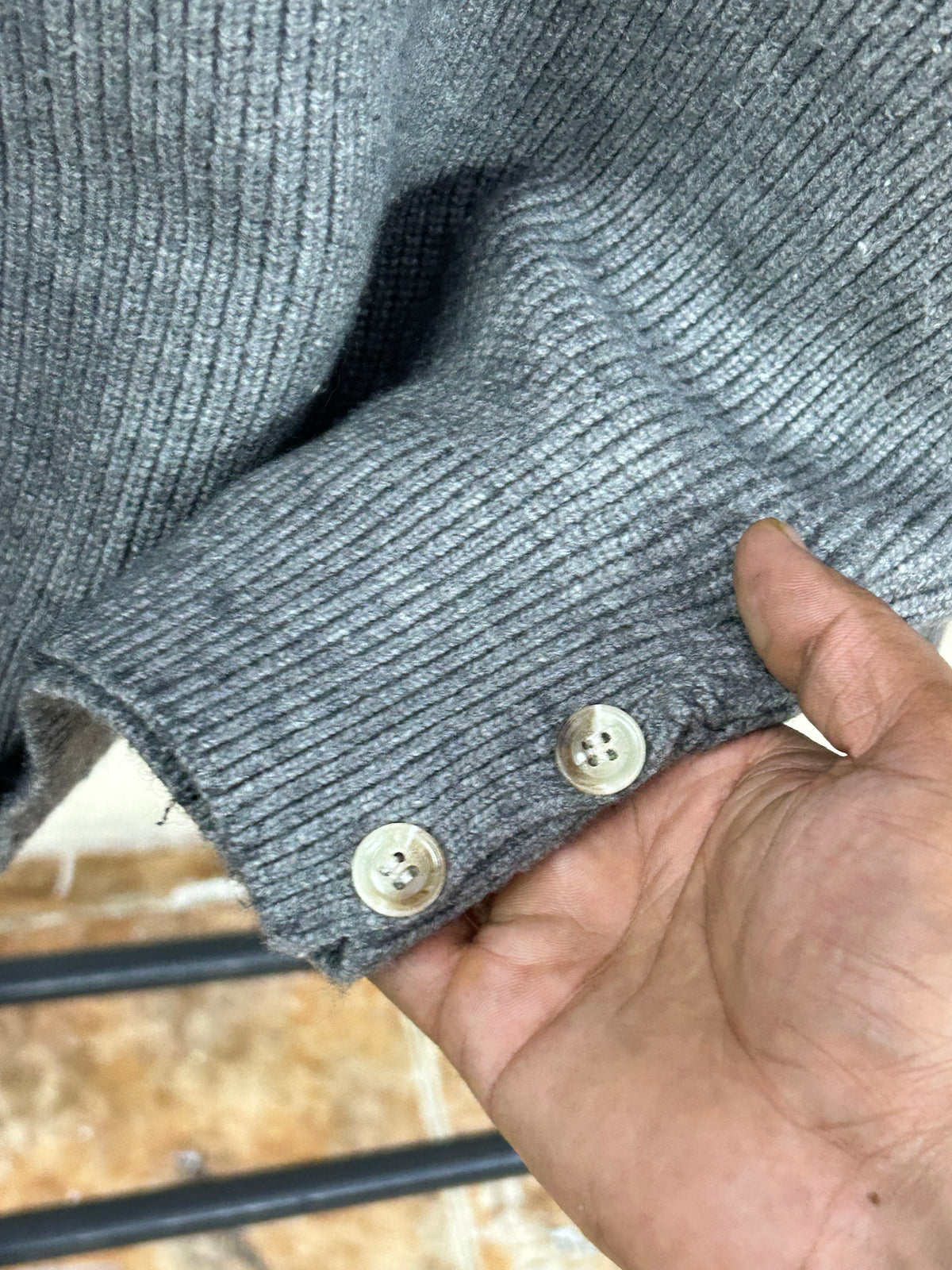 LD SEN FASHION GREY SWEATER ( M5019 )