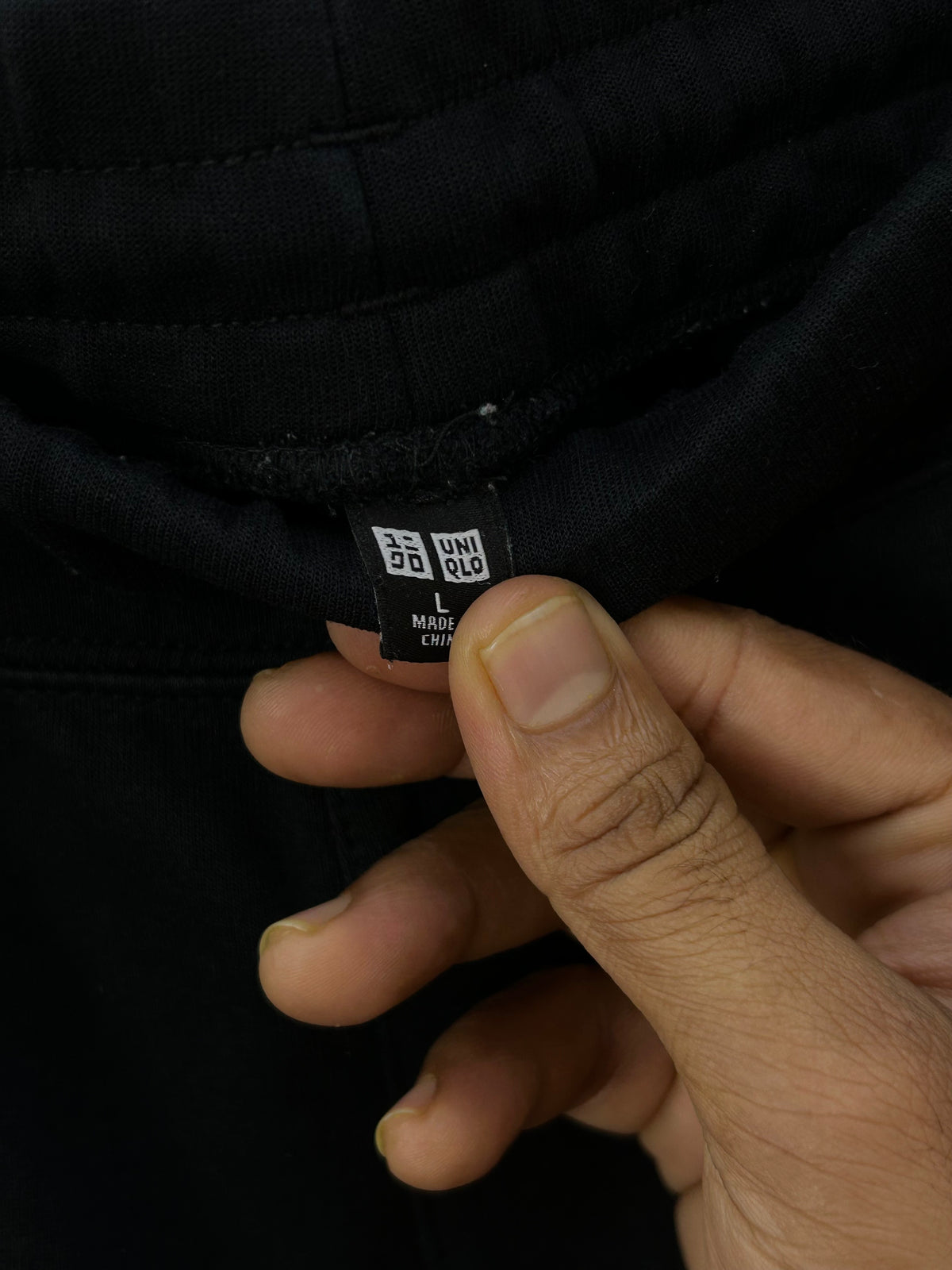 UNIQLO BLACK TROUSER ( D6859 )