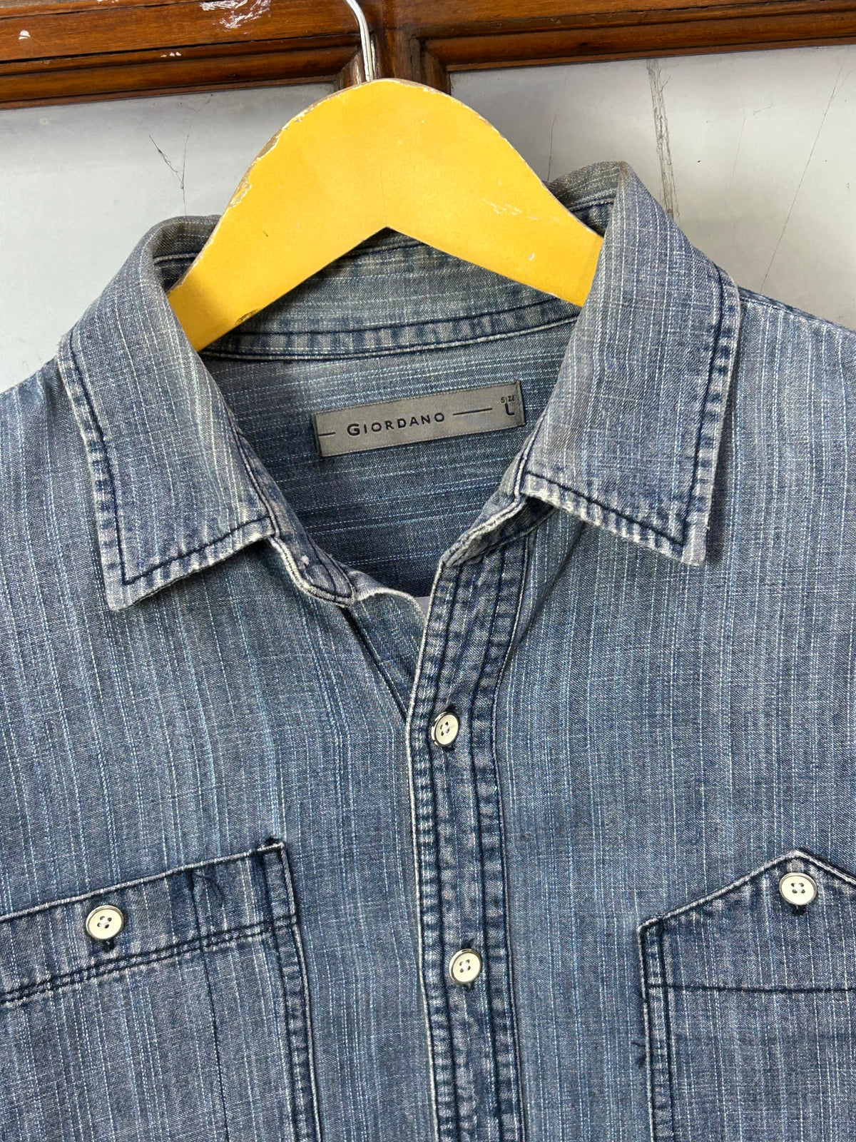 GIORDANO DENIM SHIRT ( F5579 )