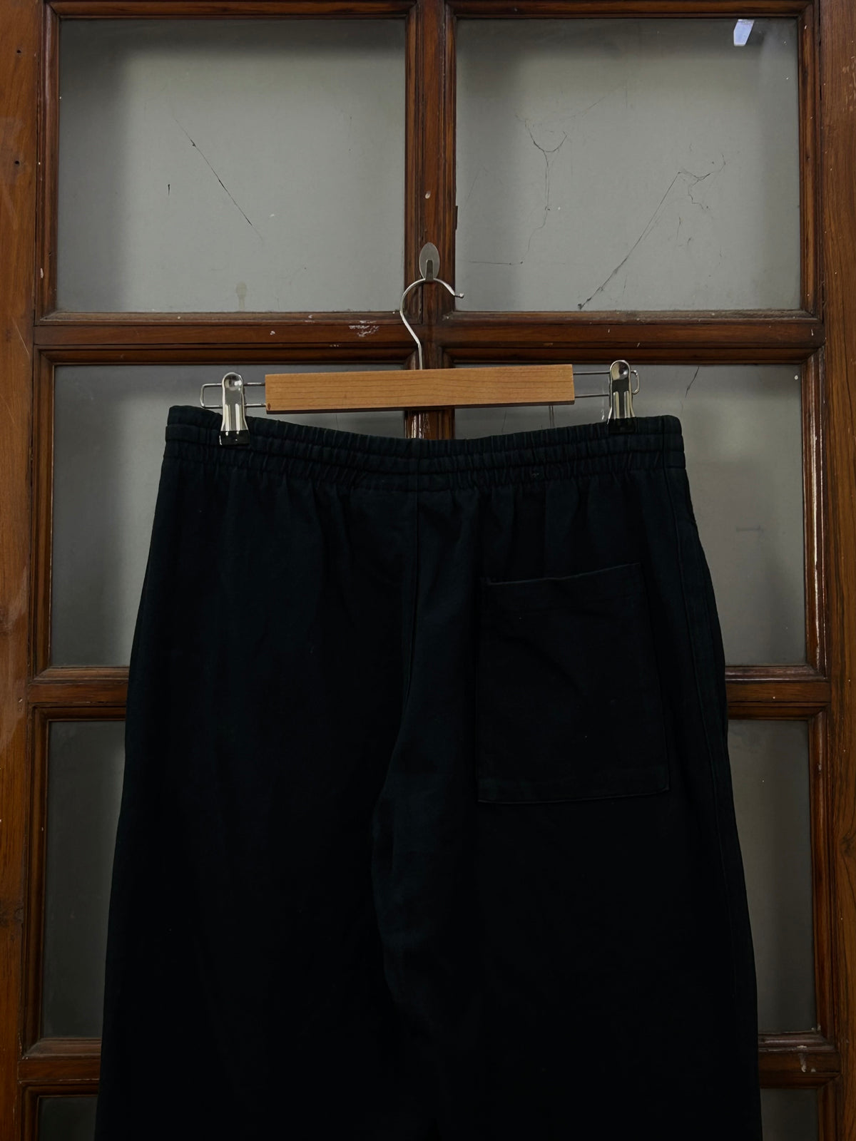 STRAIGHT BLACK TROUSER ( D6851 )
