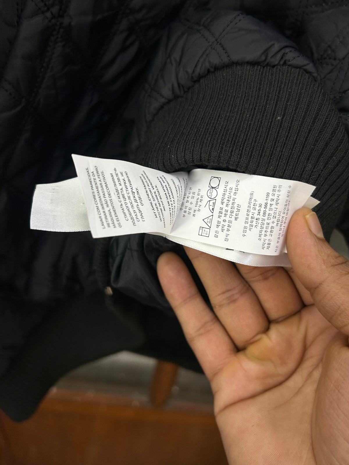 POLO RL DIAMOND QUILTED PUFFER ( D6877 )