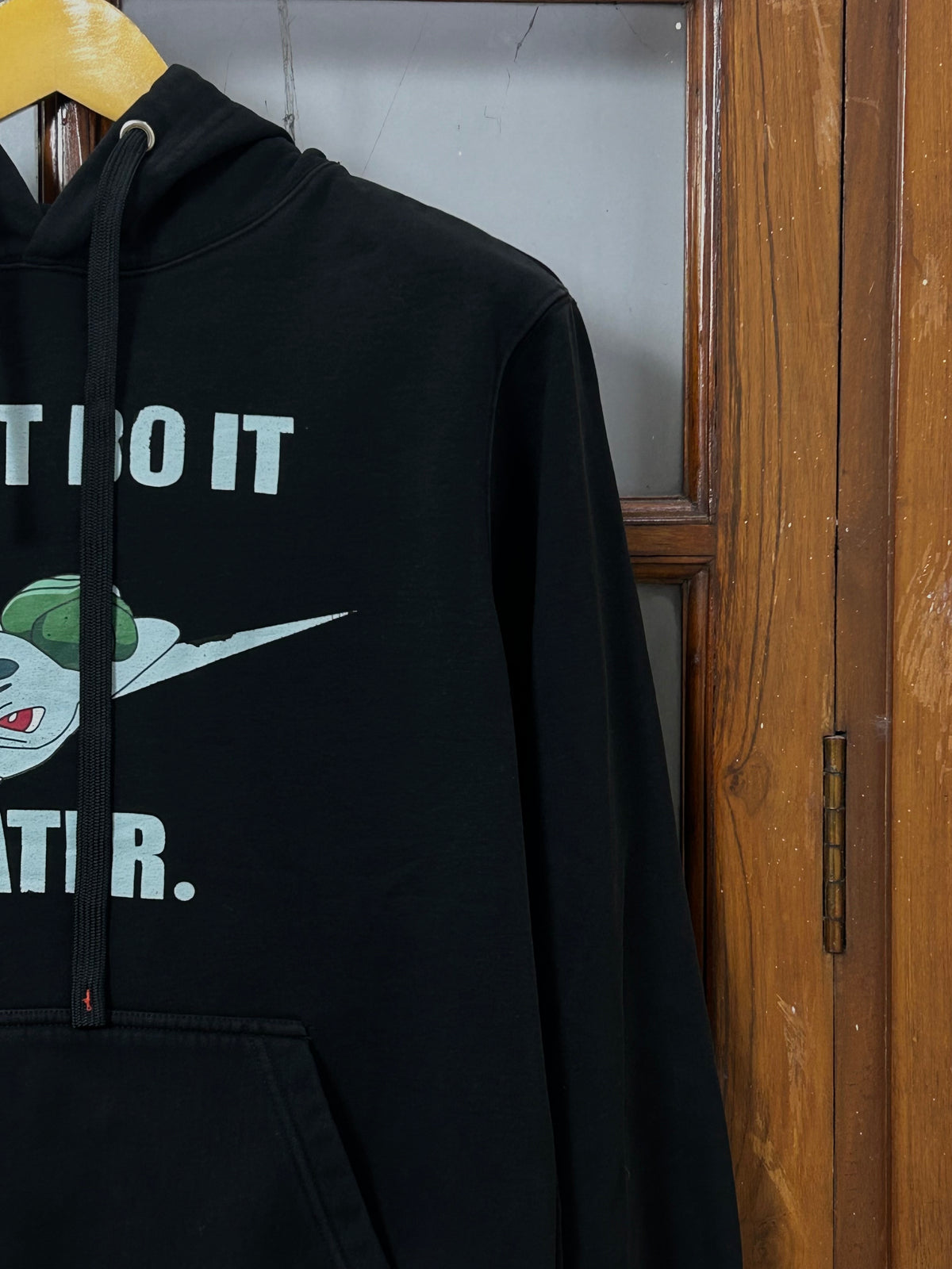 PRINTED BLACK HOODIE ( F5344 )