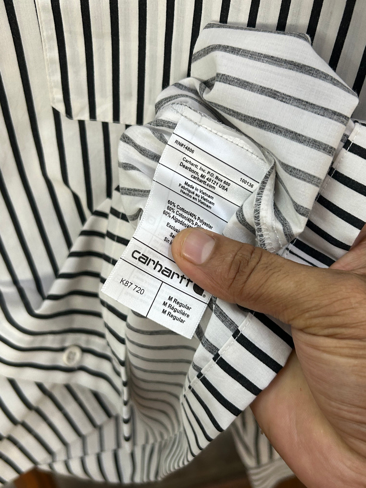 CARHARRT BOXY FIT SHIRT ( F6102 )