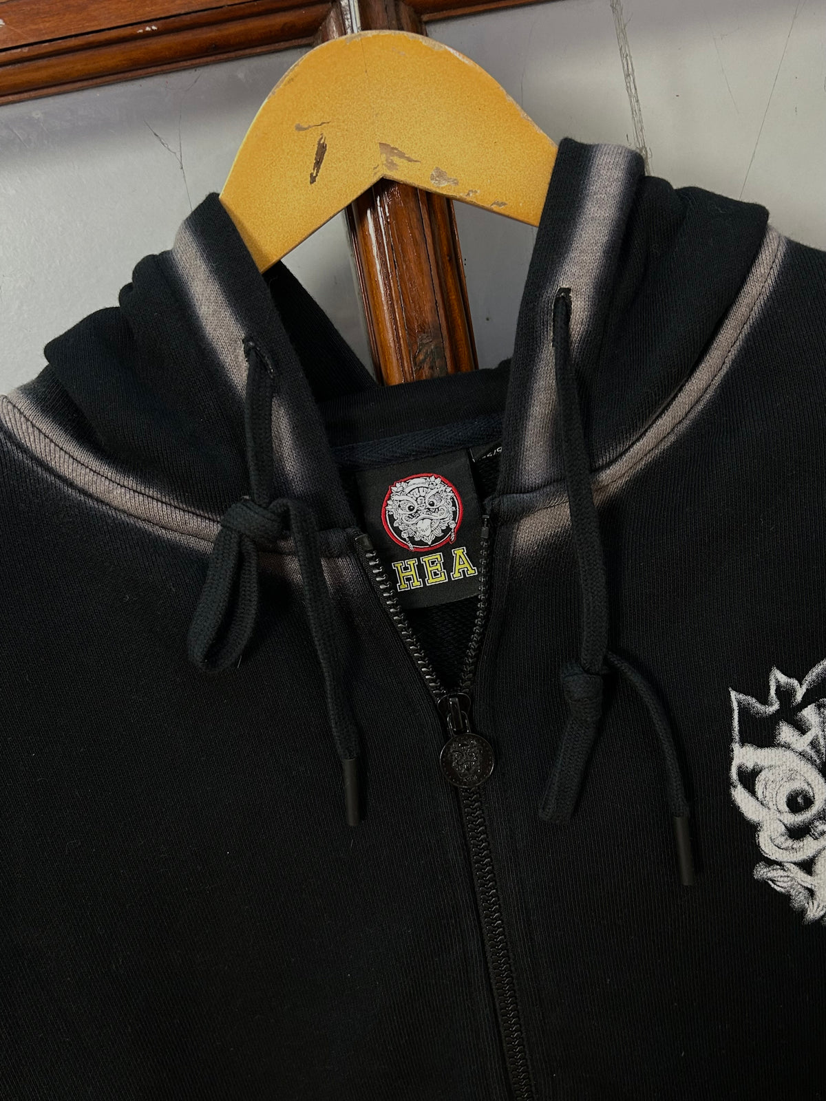 HEA BLACK ZIPPER ( F6182 )