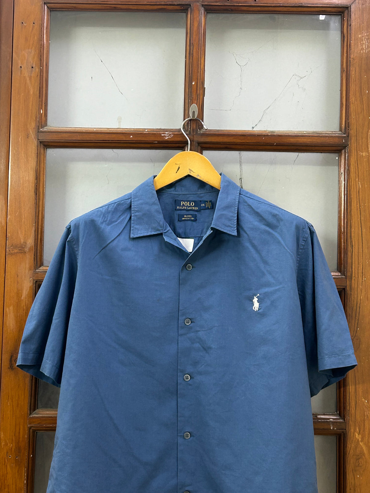 POLO RL NAVY BLUE HALF SLEEVE SHIRT ( F5187 )