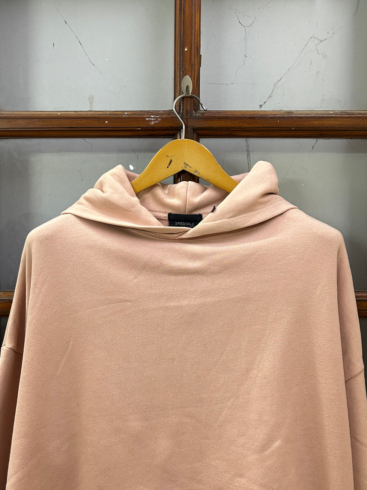 ESSENTIALS PEACH HOODIE ( F4841 )