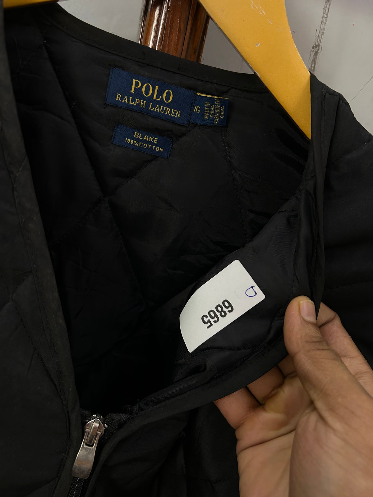 POLO RL BLACK PUFFER ( D6865 )