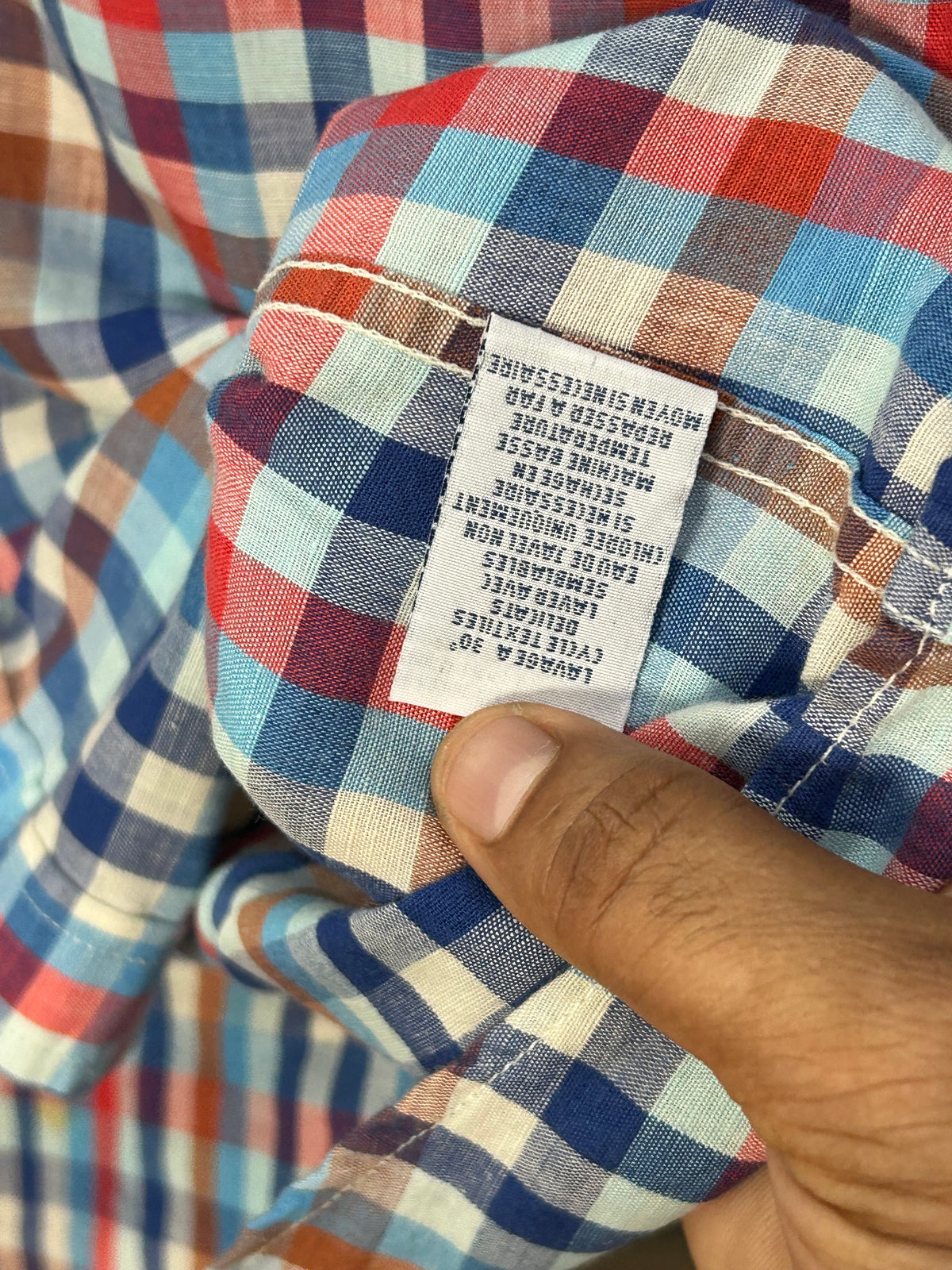 POLO RL MULTI COLOUR CHECKED SHIRT ( F5912 )