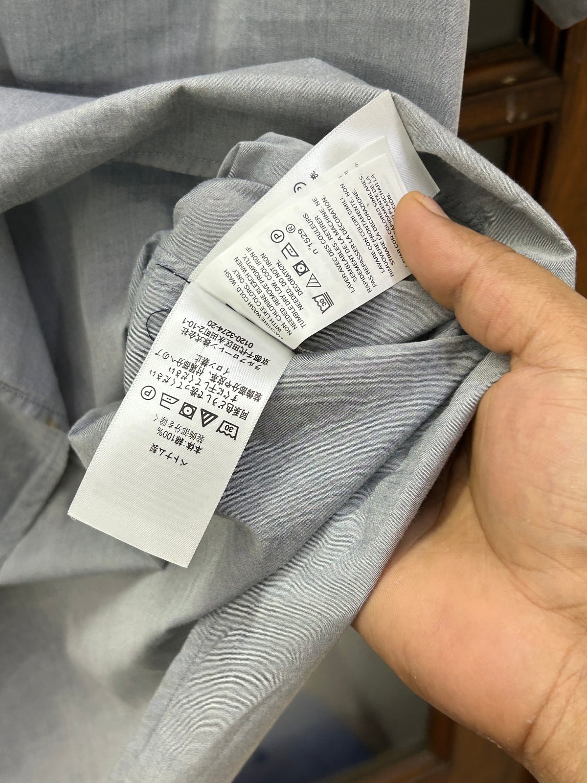 POLO RL SEMI BUTTONED SHIRT ( F5206 )