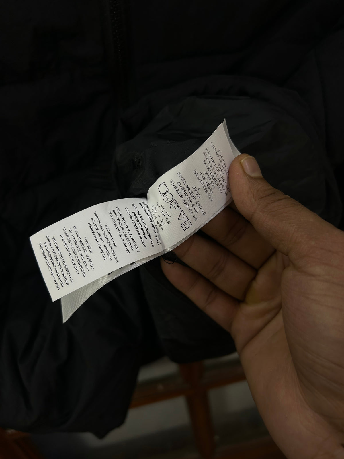 POLO RL BLACK PUFFER ( D6883 )