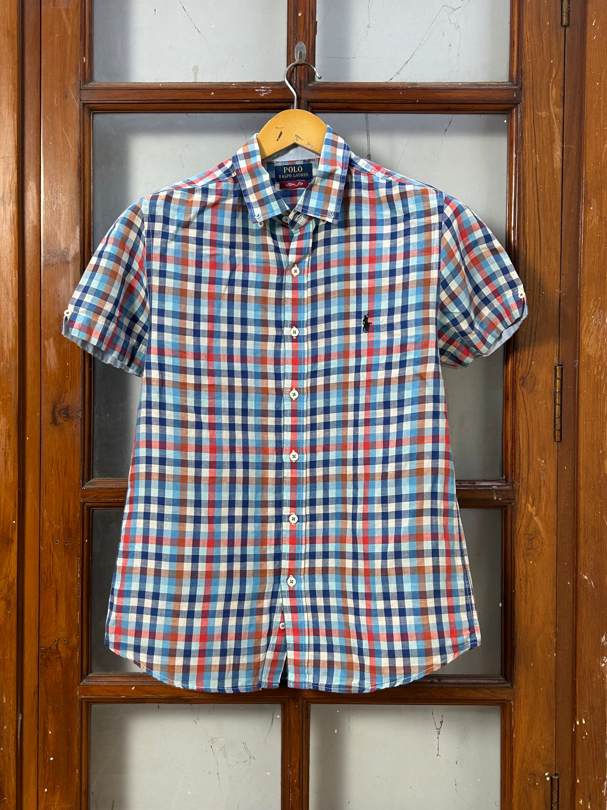 POLO RL MULTI COLOUR CHECKED SHIRT ( F5912 )