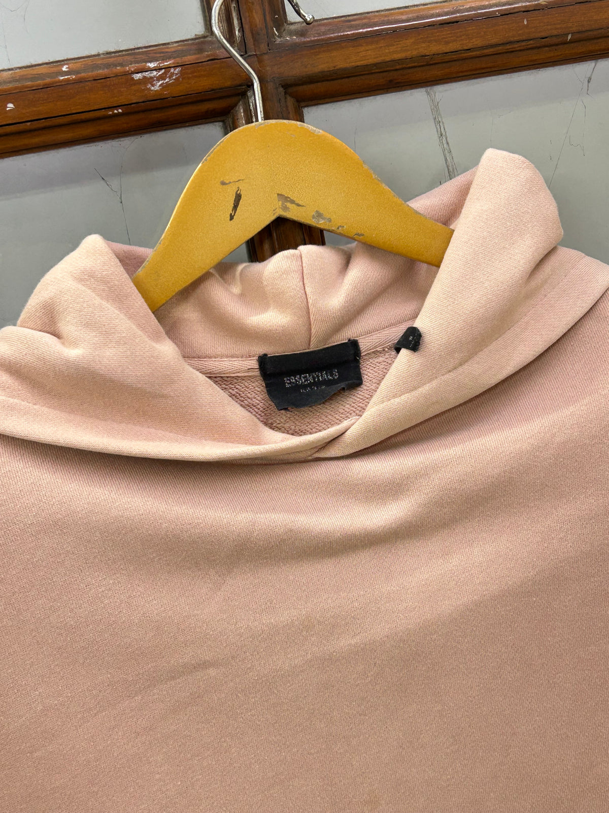 ESSENTIALS PEACH HOODIE ( F4841 )