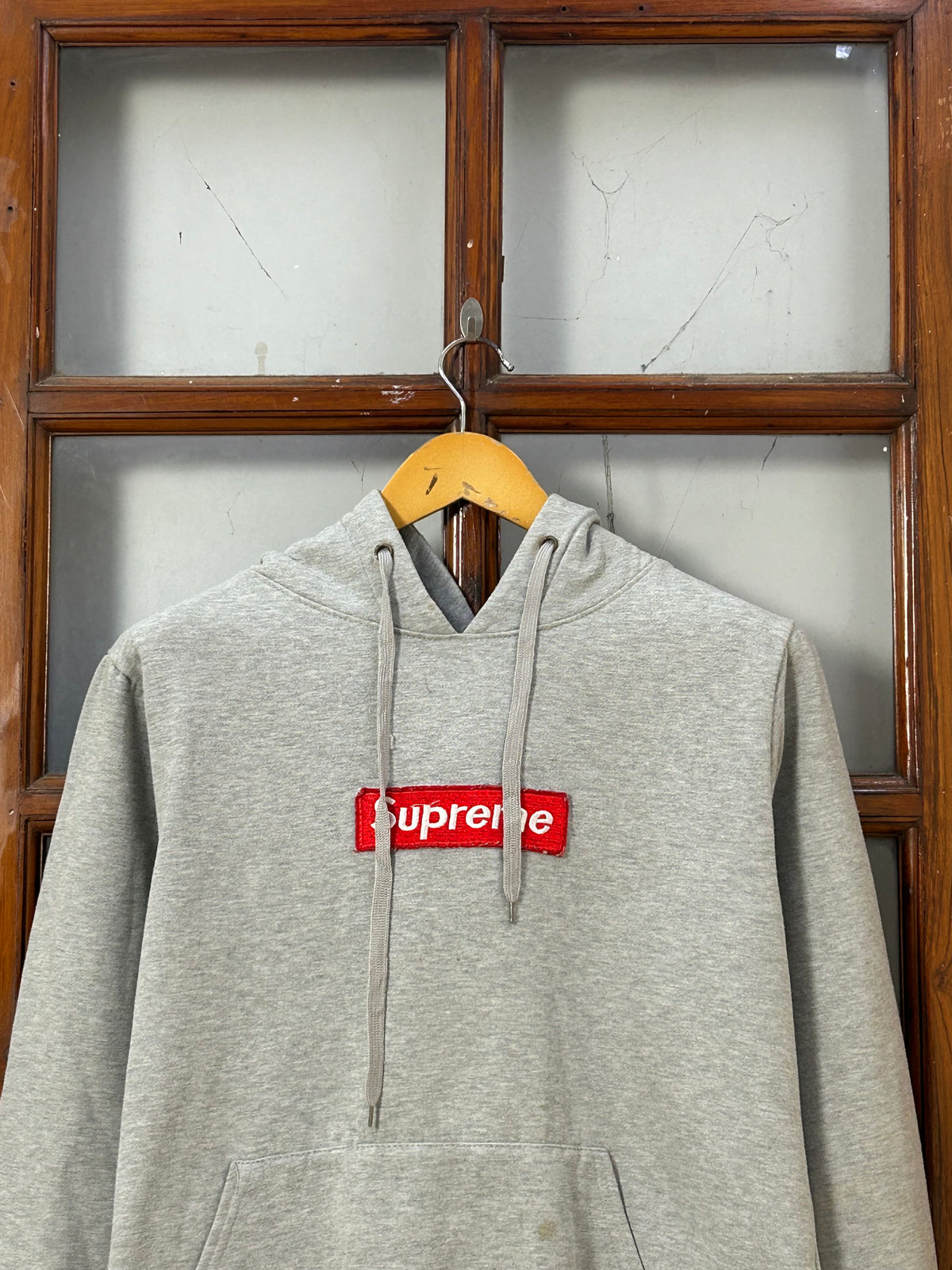 SUPREME GREY HOODIE ( F6188 )