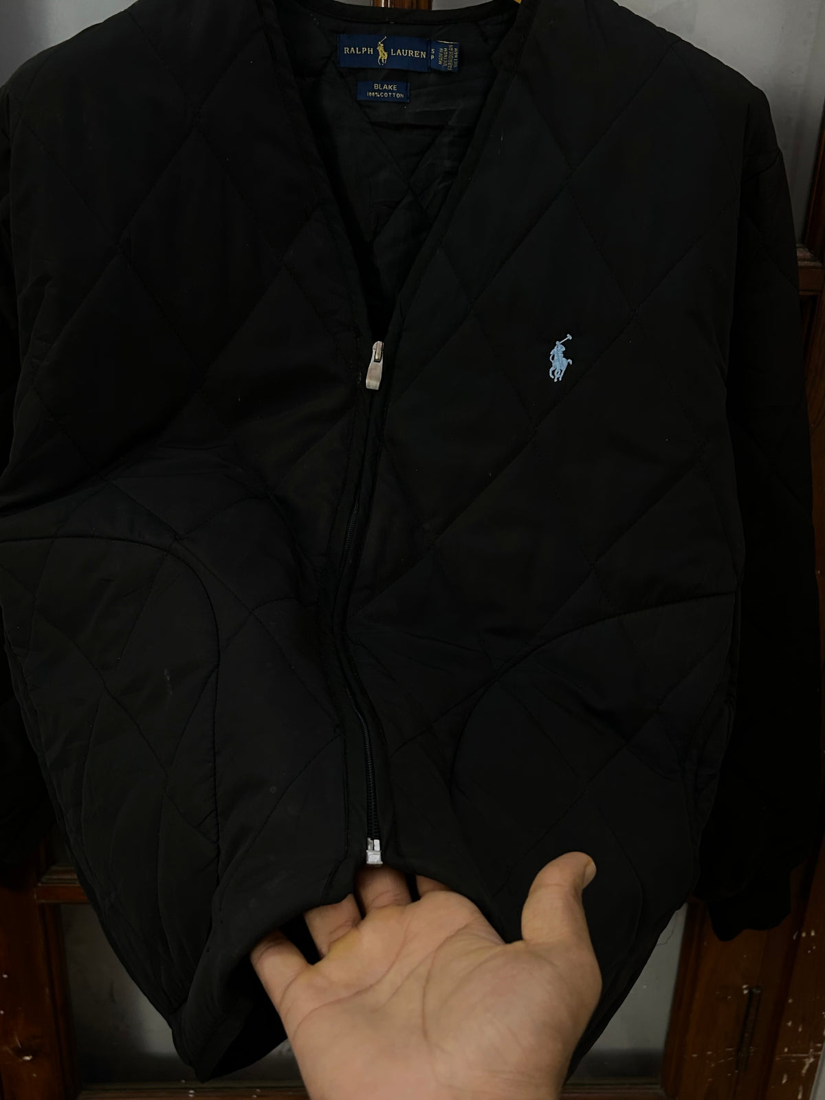 POLO RL BLACK PUFFER ( D6864 )