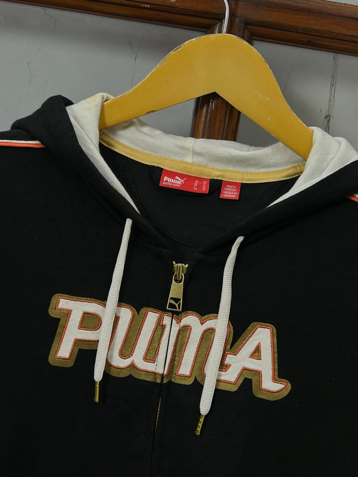 PUMA BLACK ZIPPER ( F5357 )