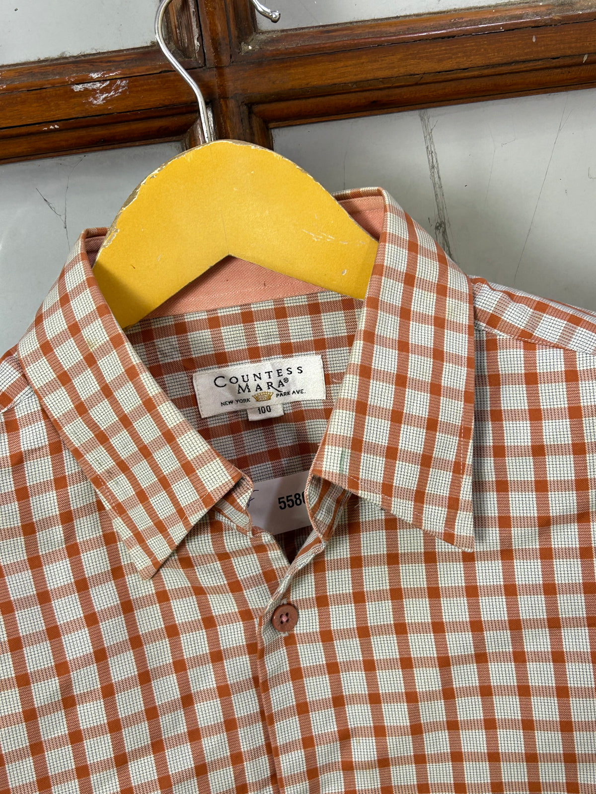 COUNTESS MARA CHECKED SHIRT ( F5580 )