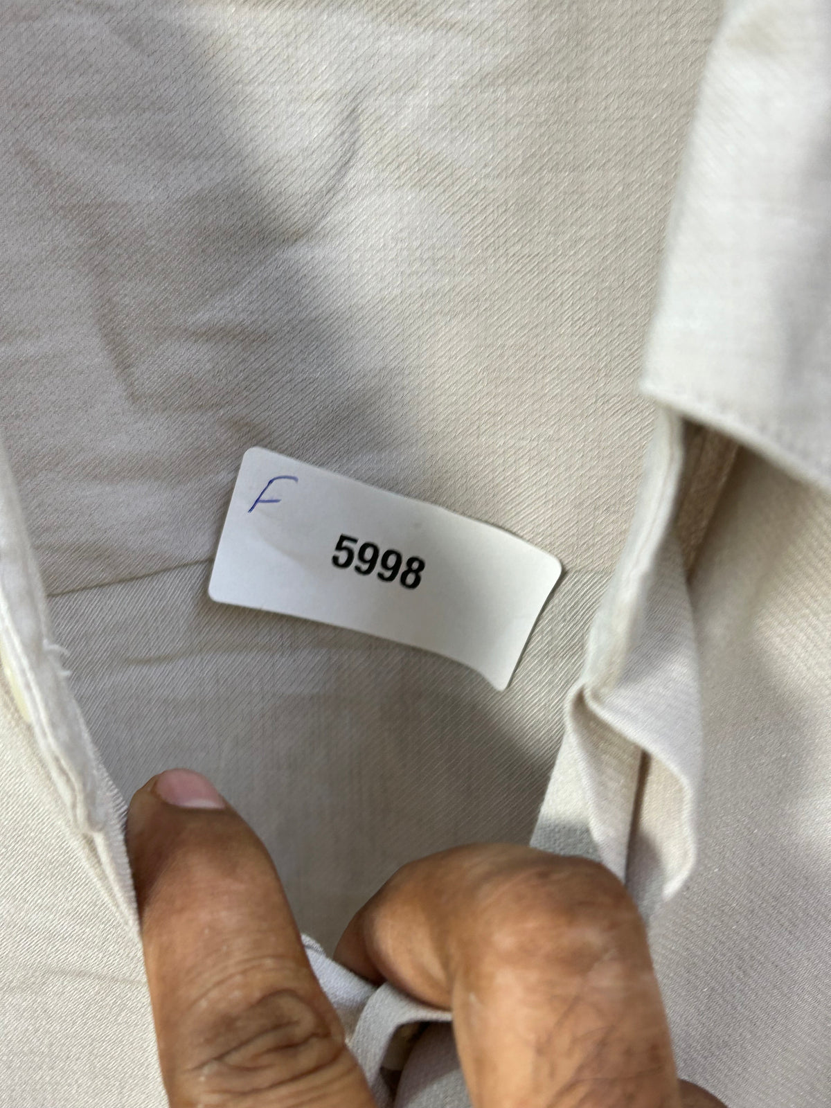 POLO RL CREAM SHIRT ( F5998 )