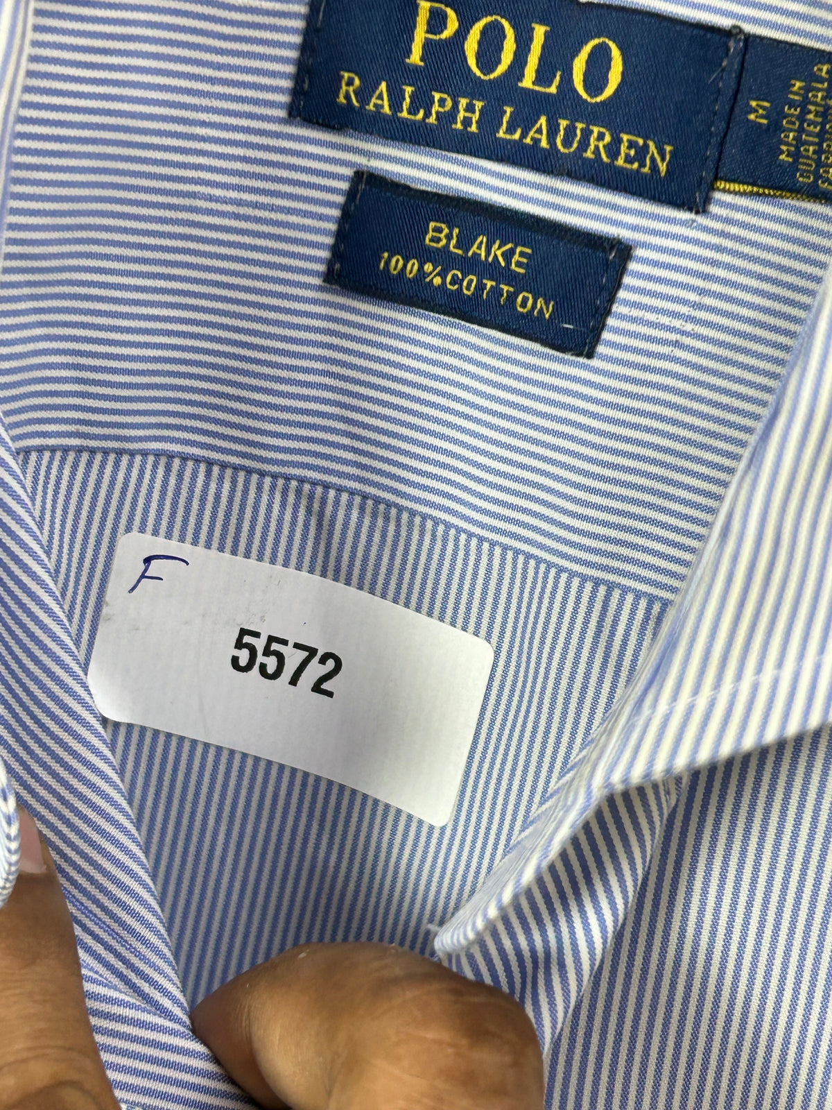 POLO RL STRIPPED SHIRT ( F5572 )