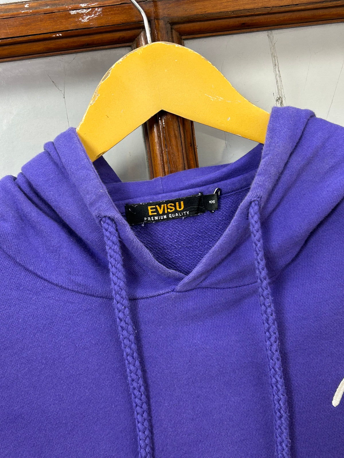 EVISU PURPLE HOODIE ( F5336 )