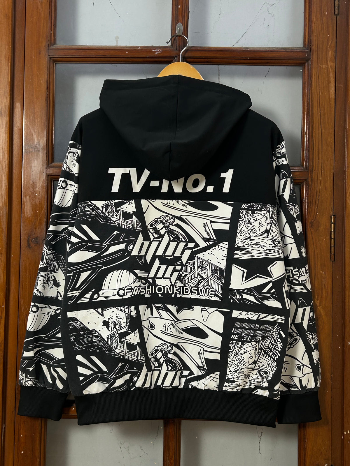 PRINTED ZIPPER ( F6189 )