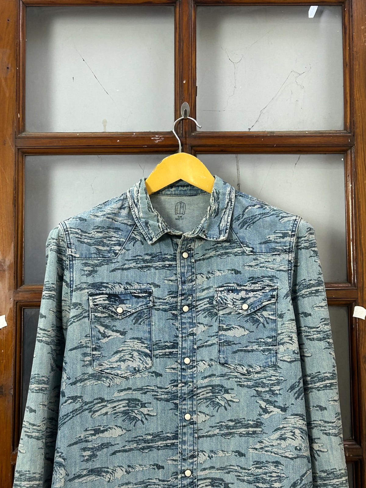 CAMOUFLAGE PRINT SHIRT ( F5585 )