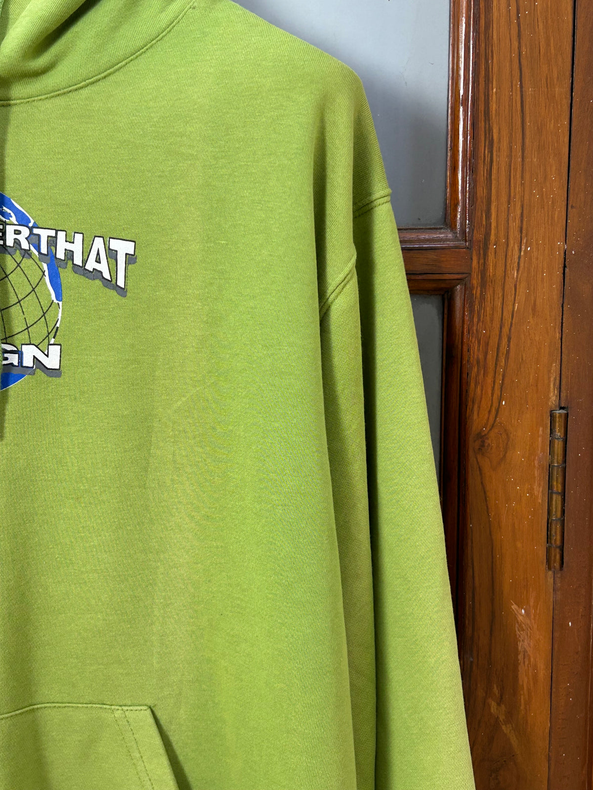 THIS IS NEVER THAT GREEN HOODIE ( F6179 )