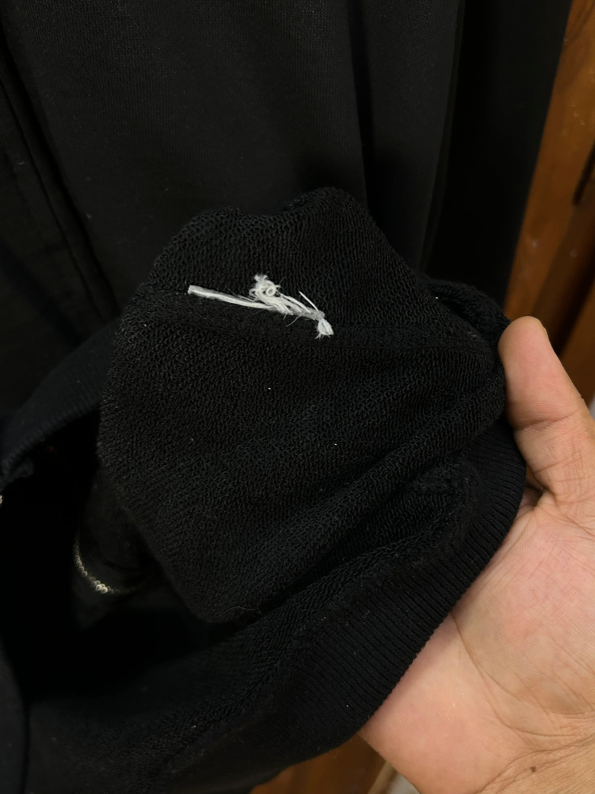 ADIDAS CHEST NAMED BLACK ZIPPER (F6191)