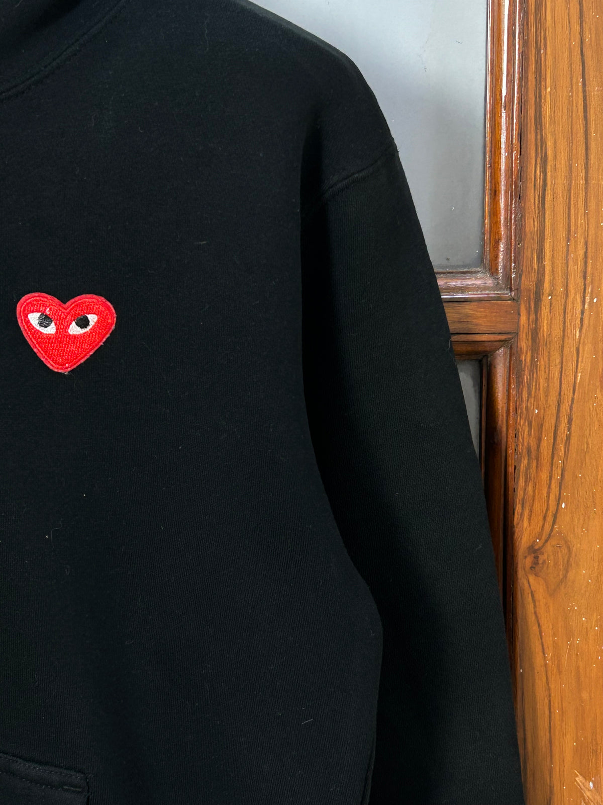 PLAY CHEST LOGO HOODIE ( F6186 )