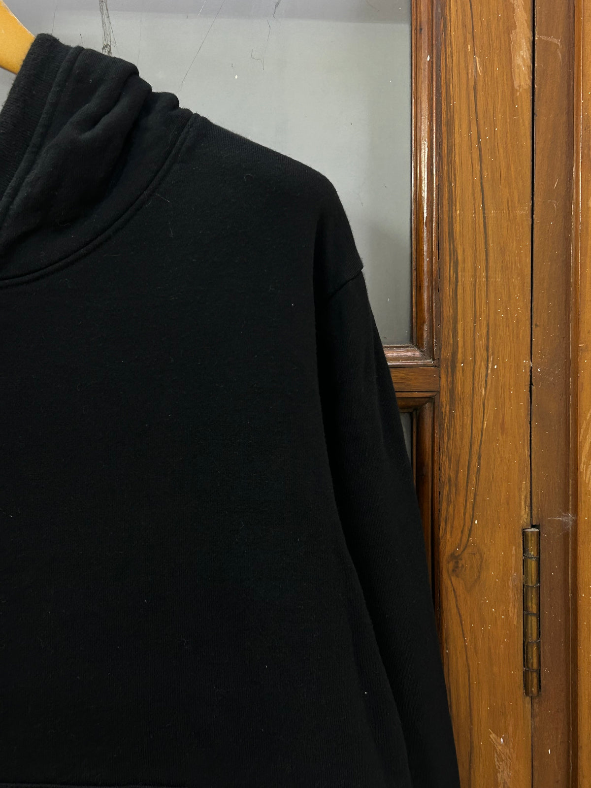 THOM BROWNE BLACK HOODIE ( F4701 )