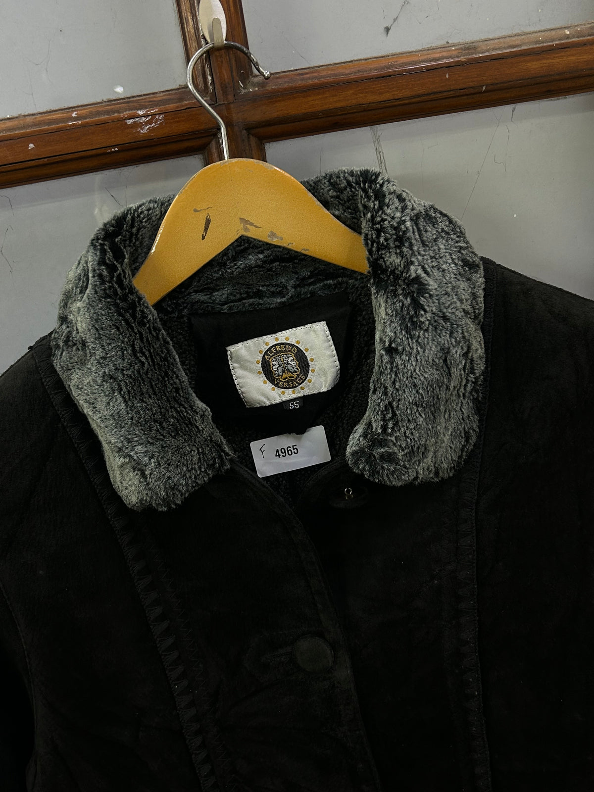 VERSACE BLACK JACKET ( F4965 )