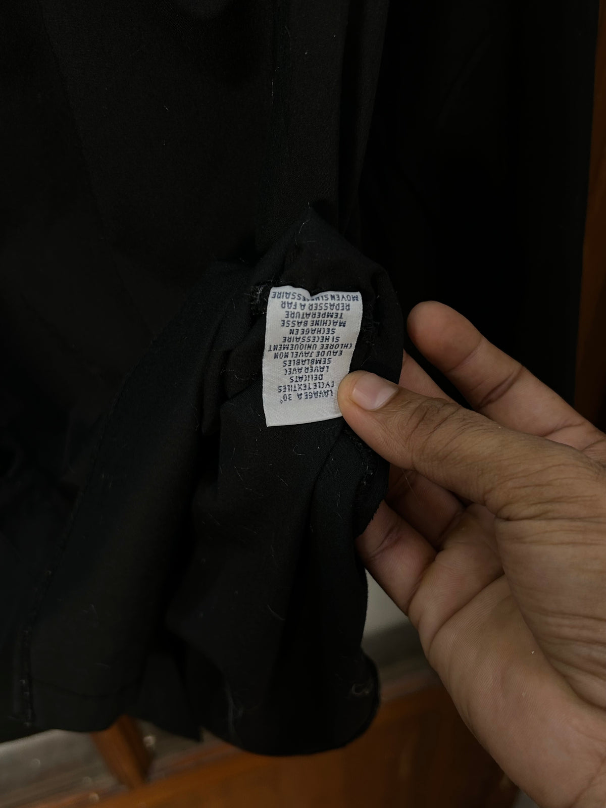 POLO RL BLACK SHIRT ( F5923 )