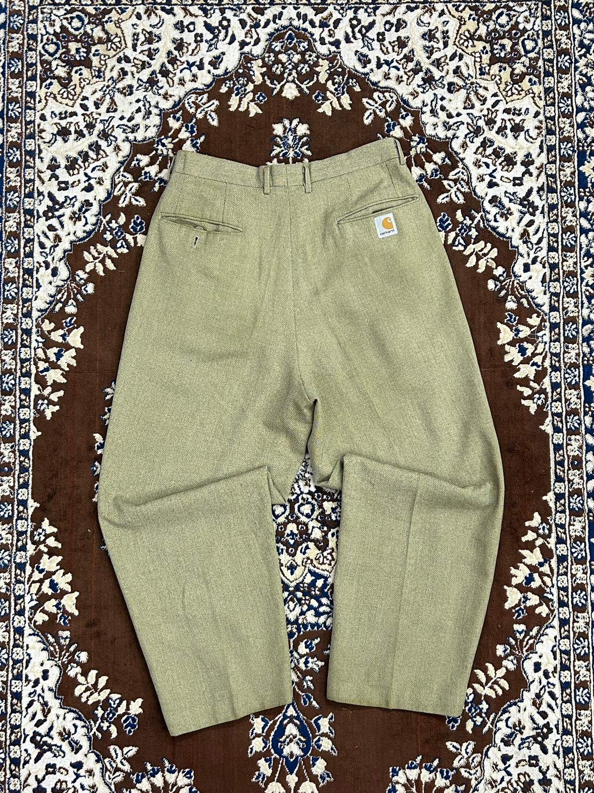 CARHARRT GREEN PANT ( F4697 )