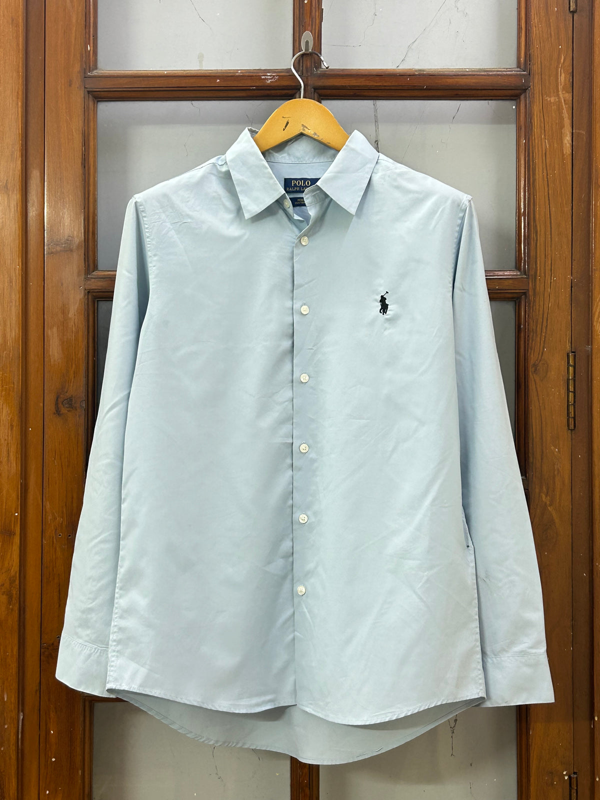 POLO RL LIGHT BLUE SHIRT ( F5199 )