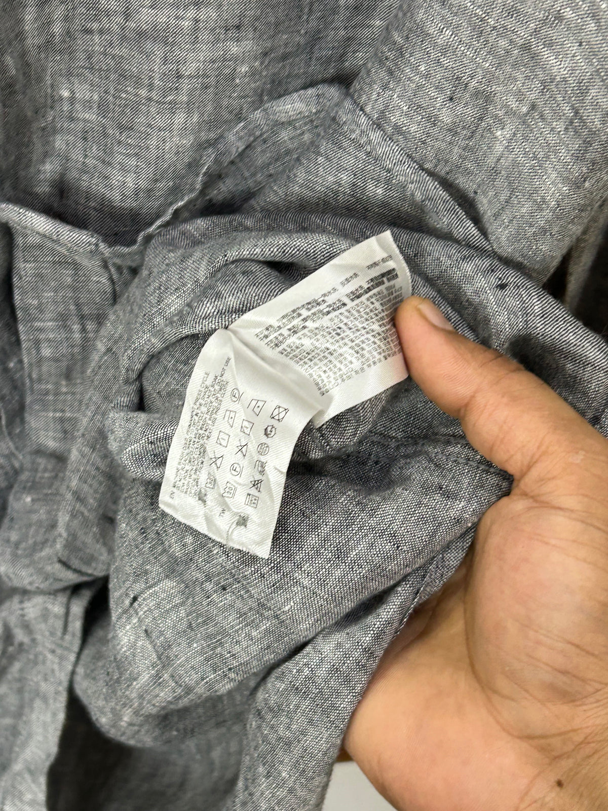 SPAO LINEN SHIRT ( F5567 )