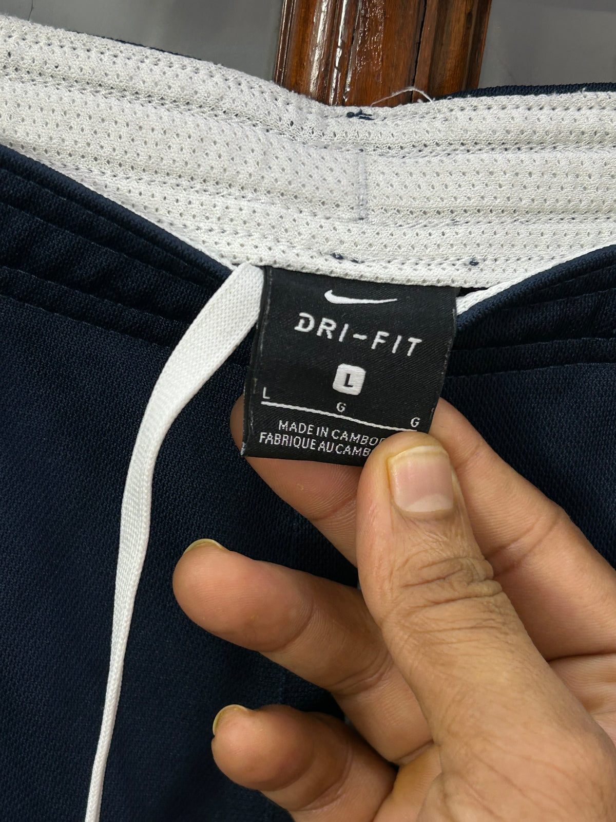 NIKE BLUE STRAIGHT TROUSER ( D6858 )