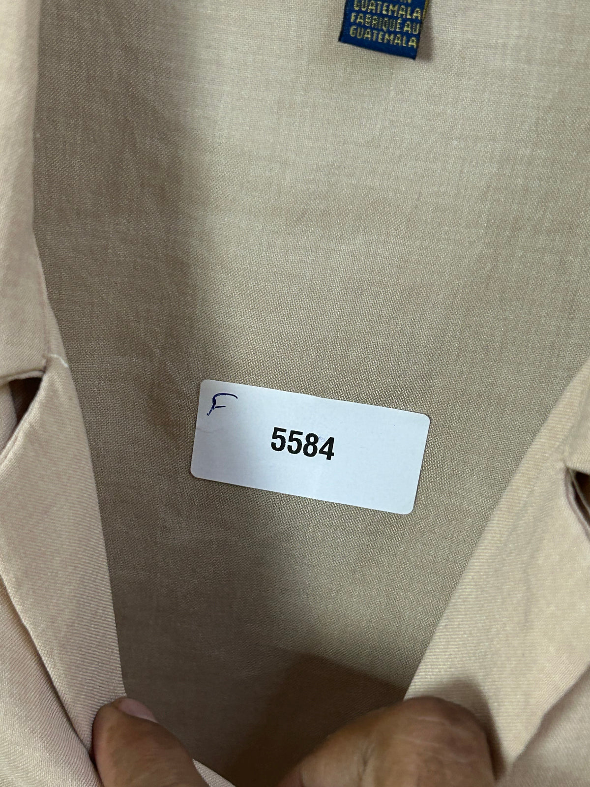 POLO RL BEIGE SHORT SLEEVE SHIRT ( F5584 )