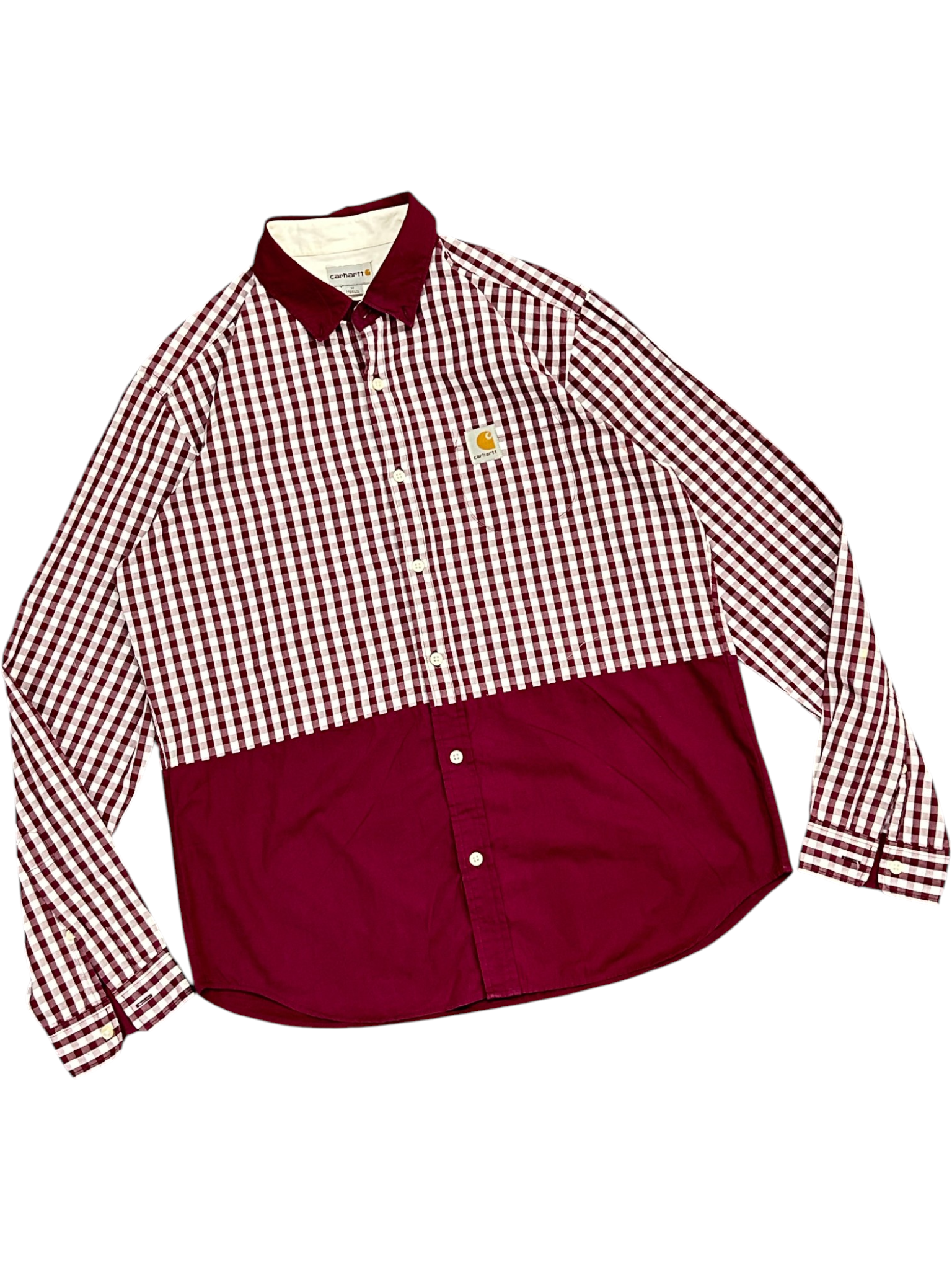 D4439 CARHARRT POPLIN CHECKED SHIRT