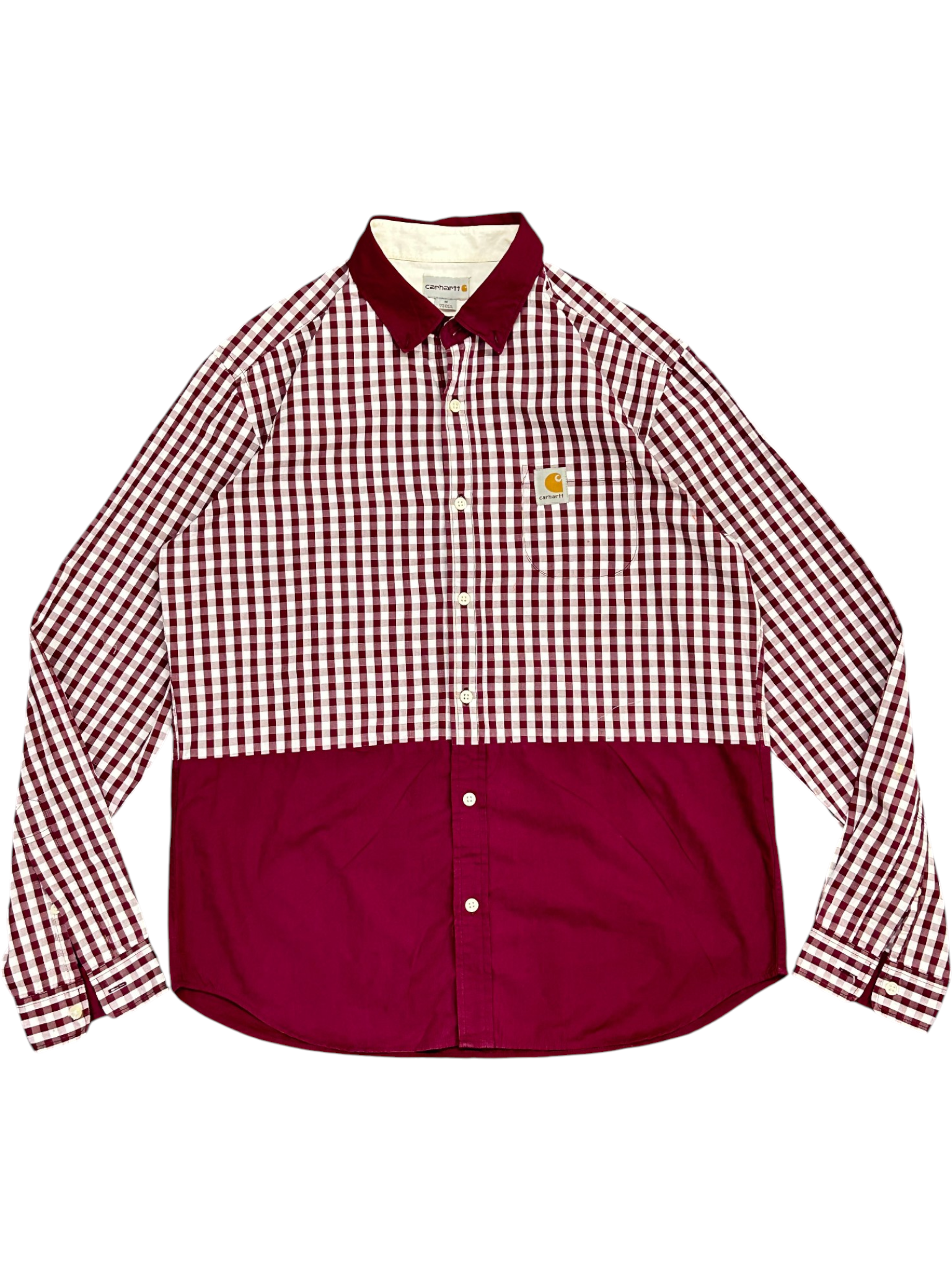 D4439 CARHARRT POPLIN CHECKED SHIRT