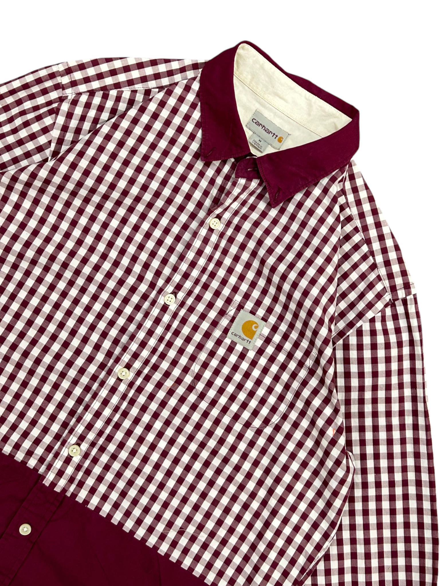 D4439 CARHARRT POPLIN CHECKED SHIRT