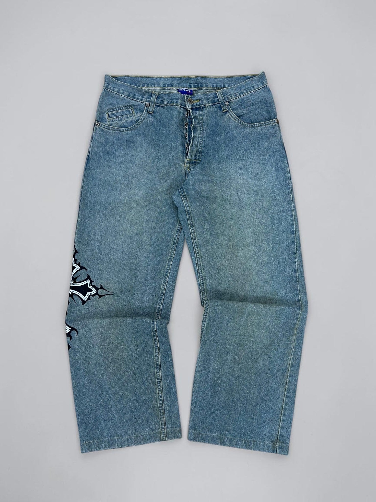 Printed Jeans